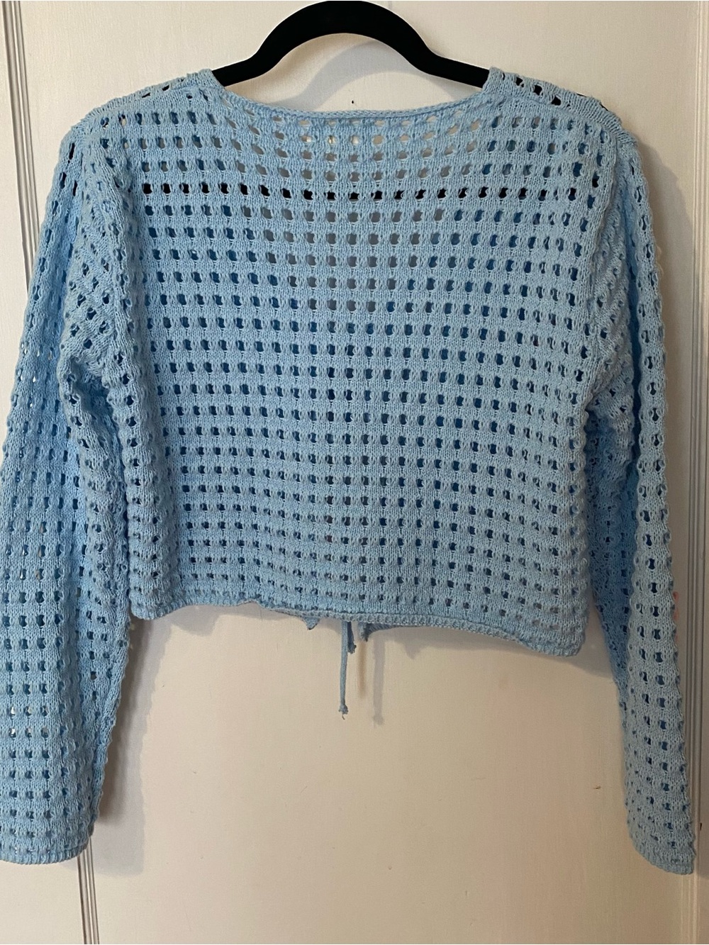 Dreamers by Debut Crochet 3D Flower Crop Cardigan - Picture 2 of 3